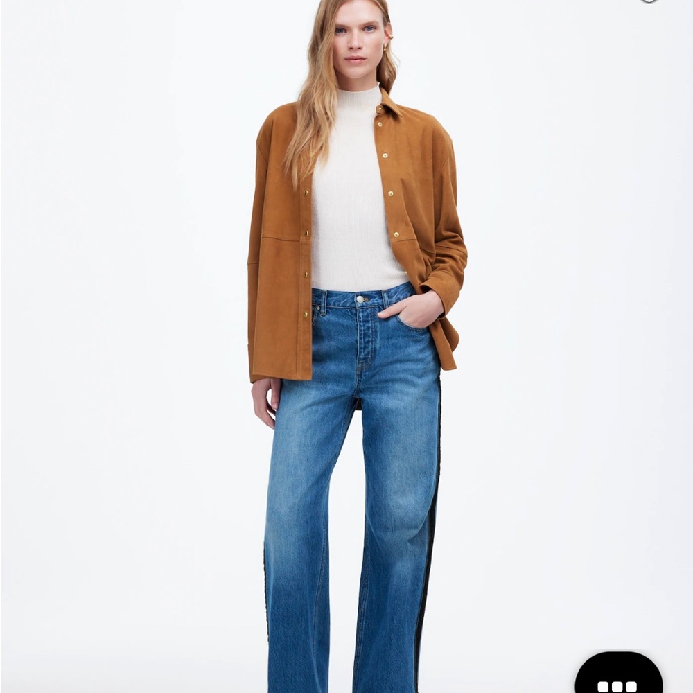 Madewell Slouchy Boyjean Low Slung Full Length 24 NWT